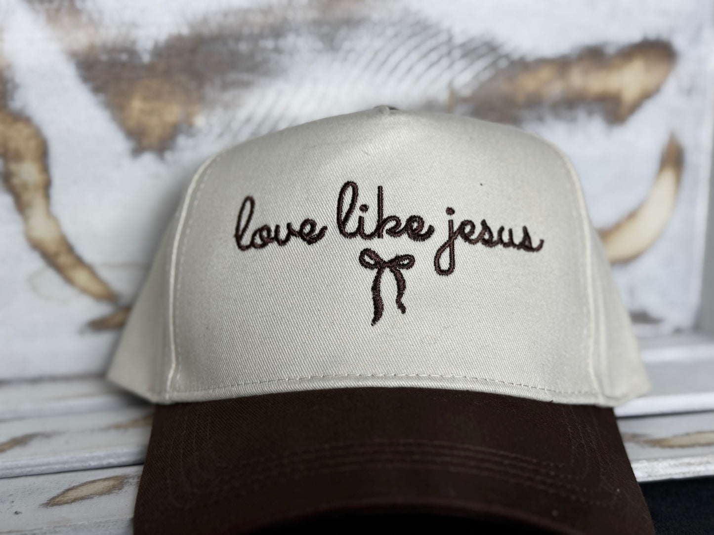 🤎 Love Like Jesus Embroidered Hat 🤎
