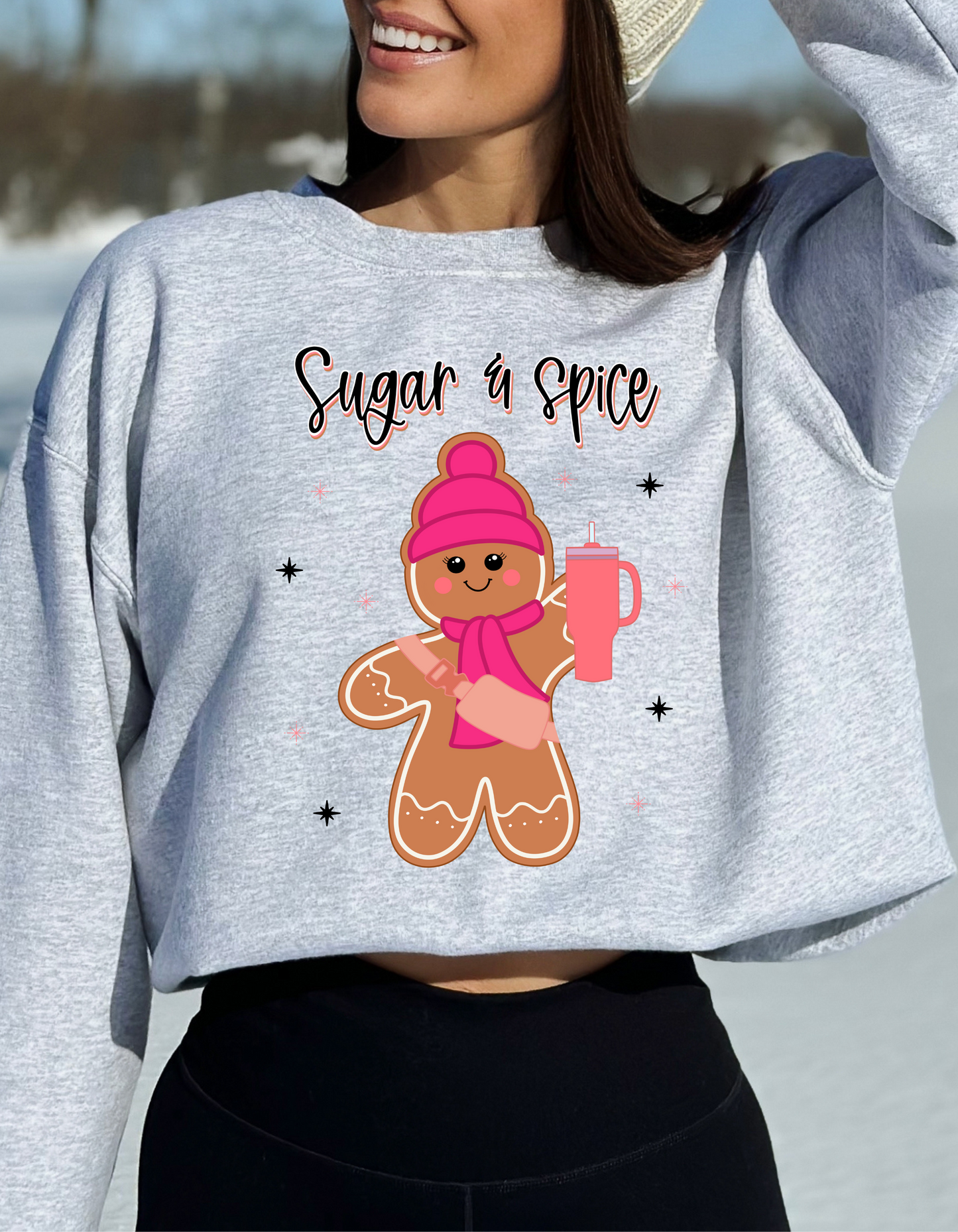 Sugared and spiced Christmas DTF and Sublimation Transfer