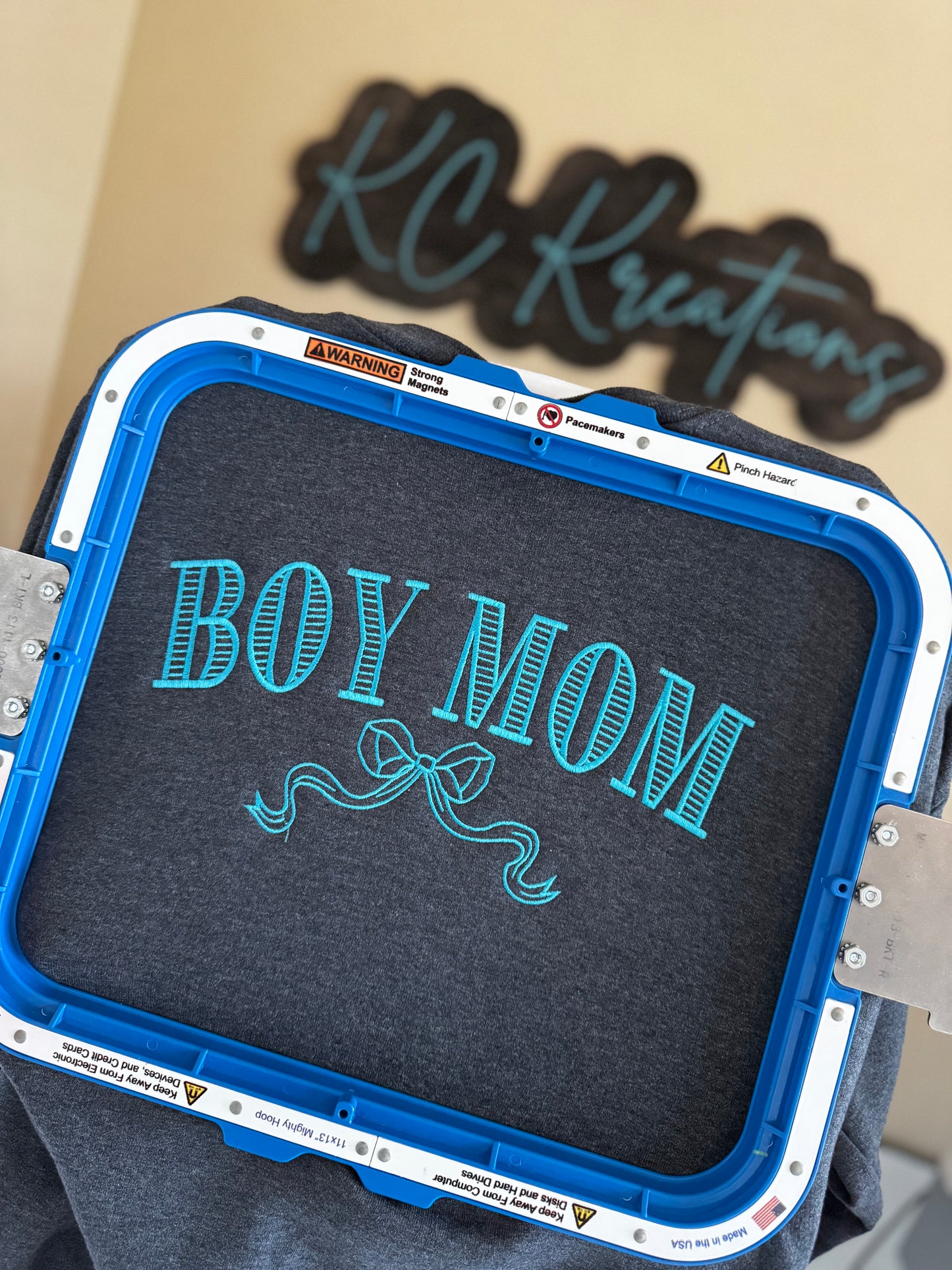 Boy Mama or Mom Embroidered Sweatshirt WHOLESALE