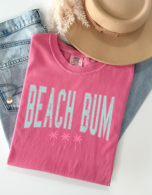 Beach Bum Grunge DTF and Sublimation Transfer
