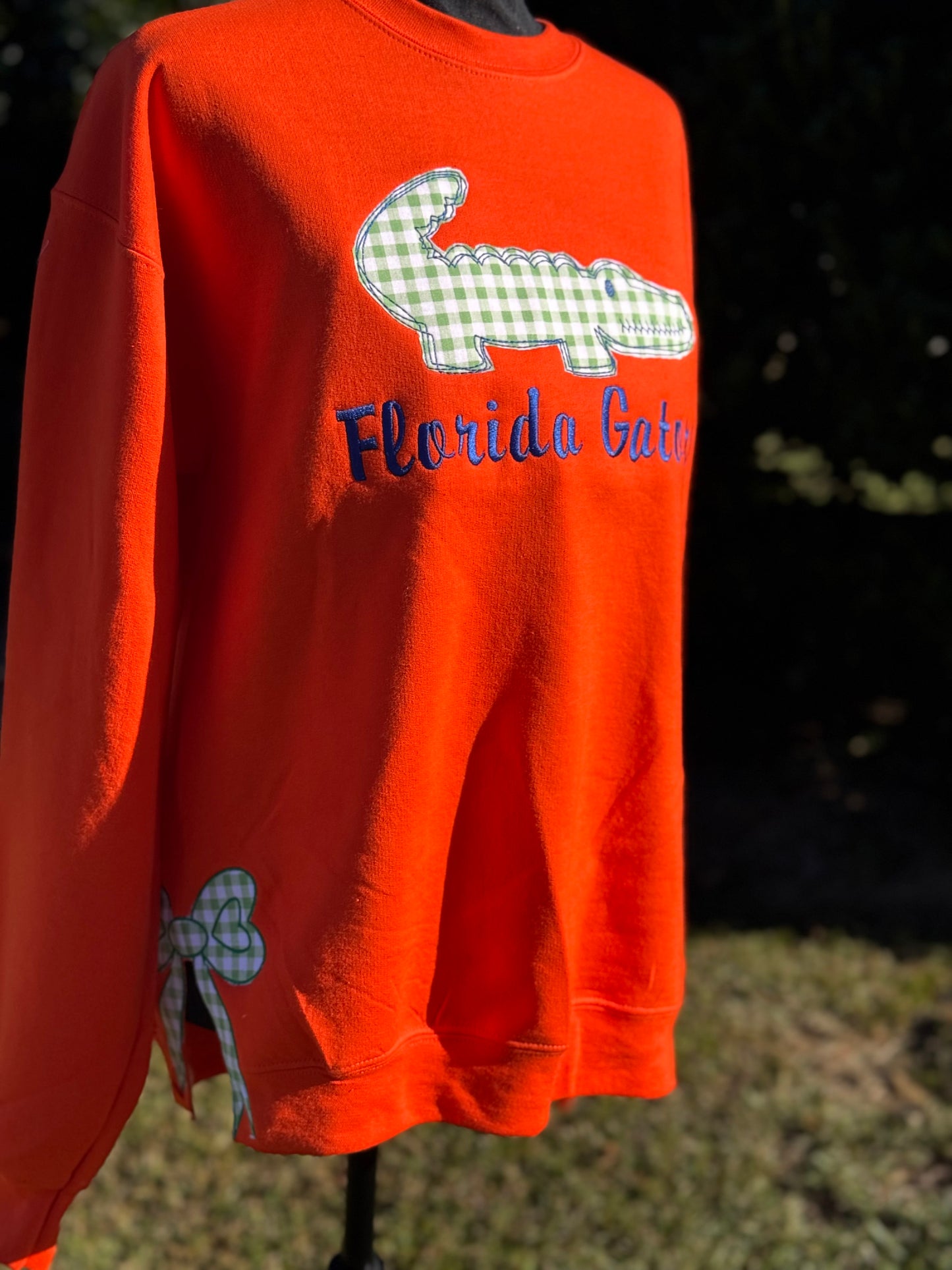 Florida Gators Appliqué Embroidered Gildan Sweatshirt