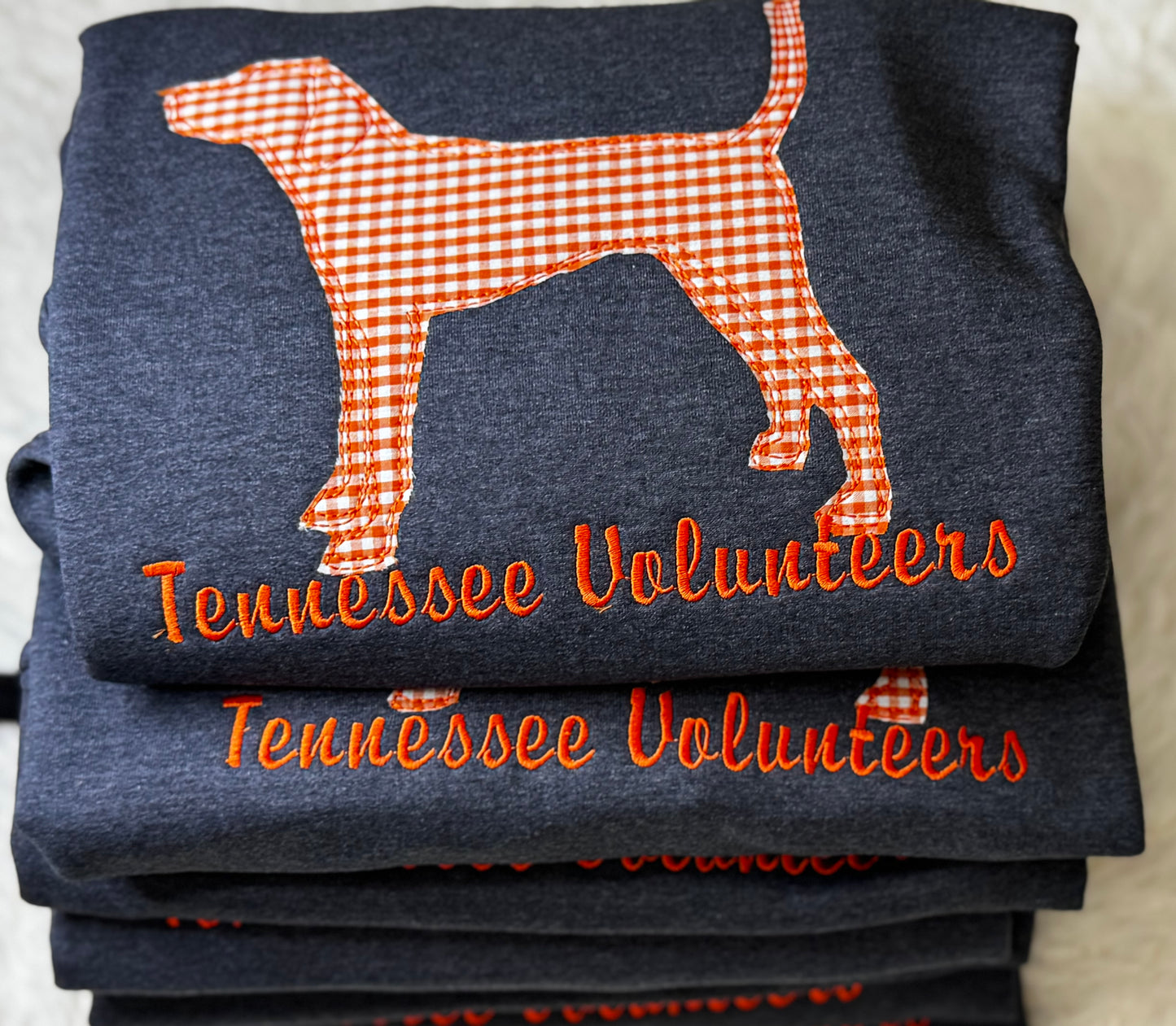 Tennessee Volunteers Applique Embroidered Sweatshirt