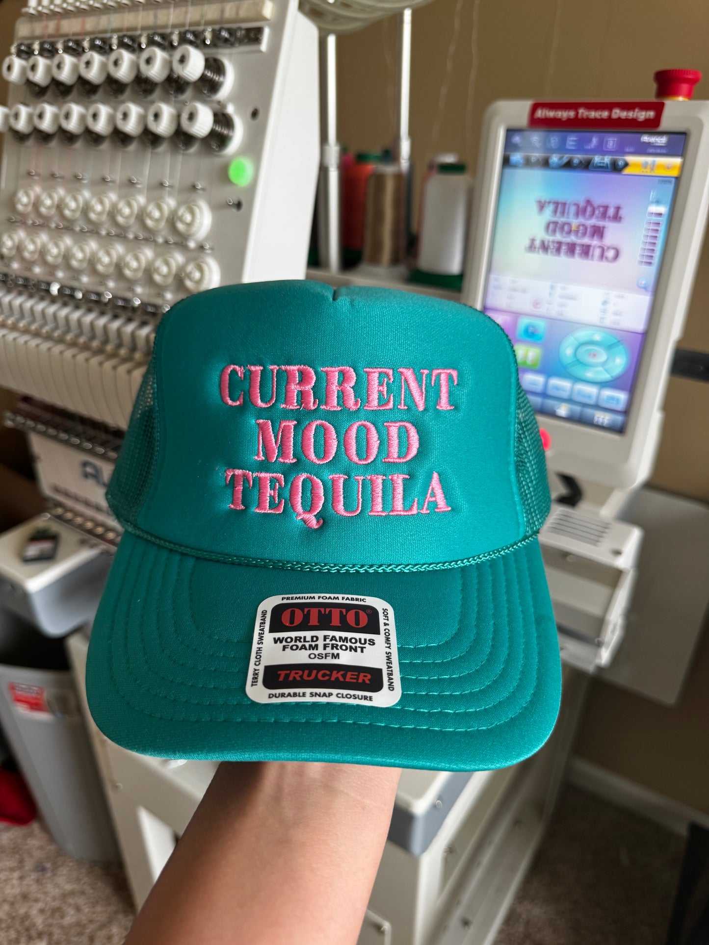 Current mood tequila Trucker Hat Wholesale
