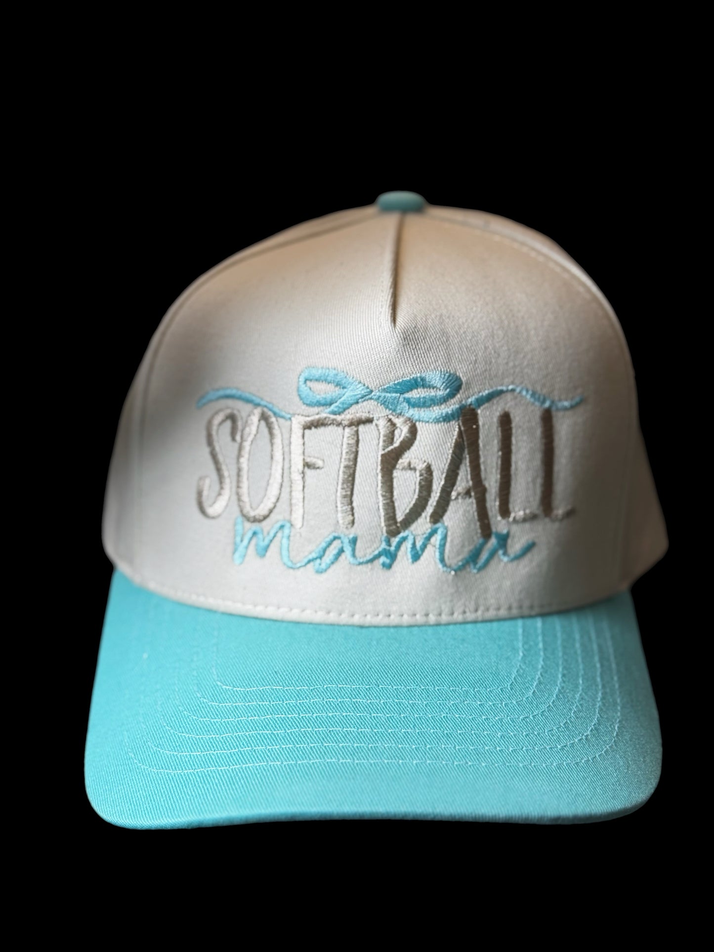 Softball Mama CC Embroidered Hat
