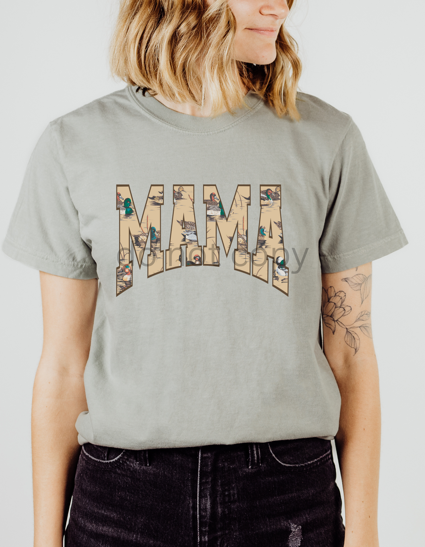 Mama Camo DTF and Sublimation Transfer