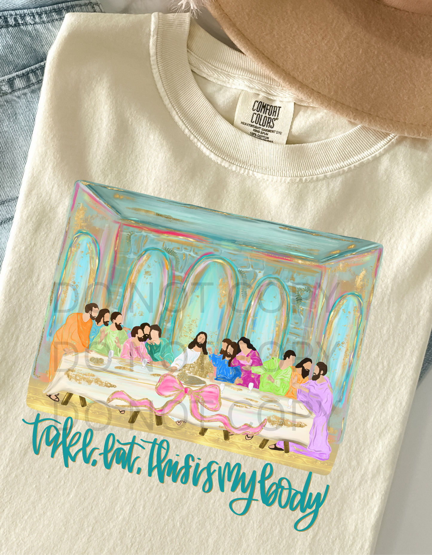 The Lords Supper EXCLUSIVE 1 DTF and Sublimation Transfer