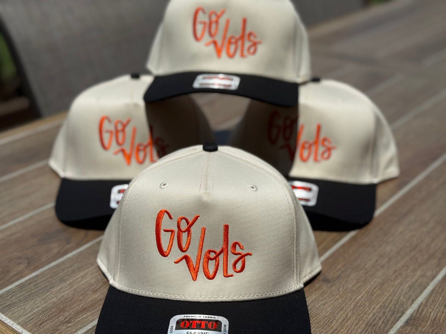 Go Vols Embroidered Trucker Hat Structred hat WHOLESALE