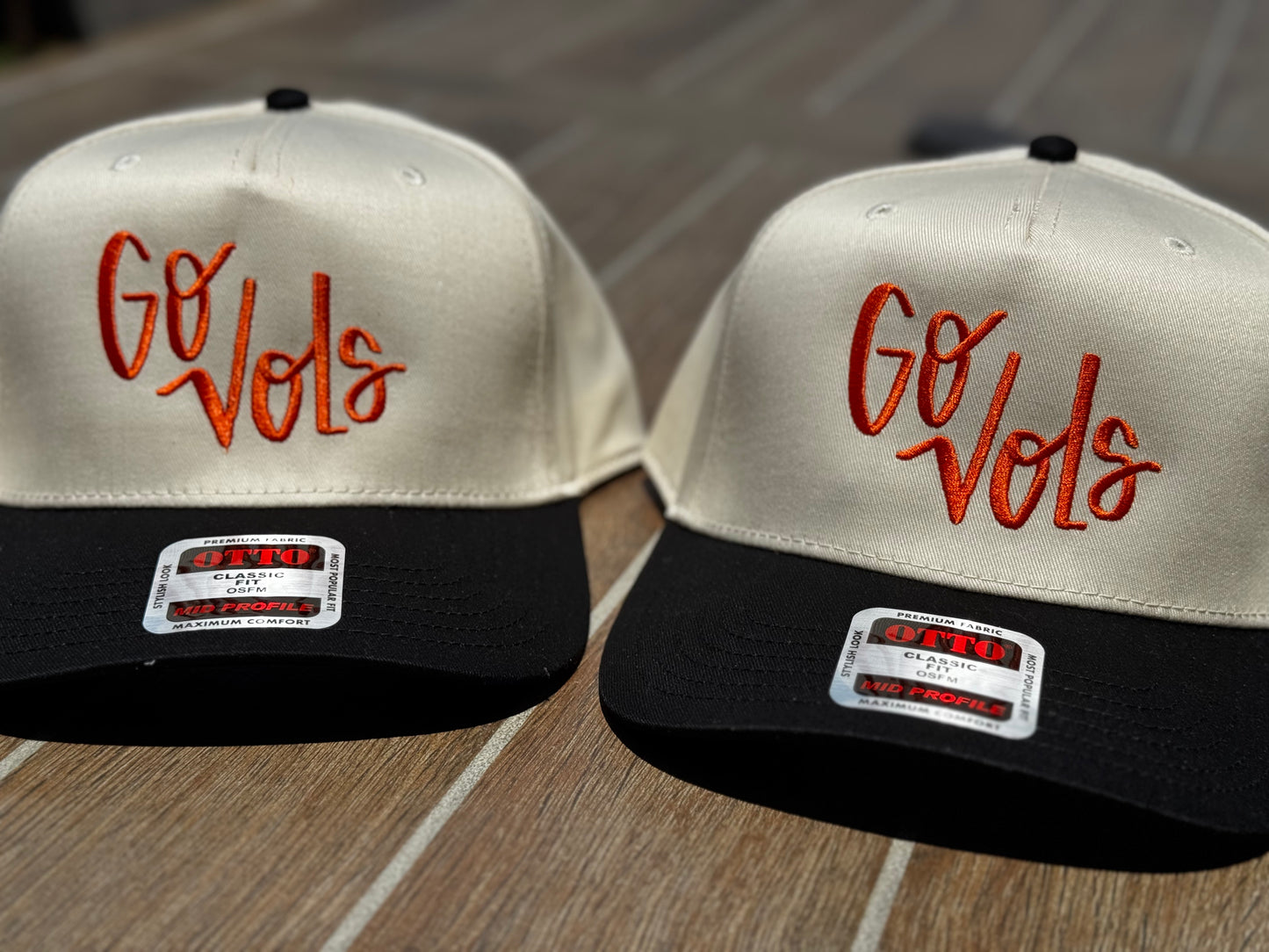 Go Vols Embroidered Trucker Hat Structred hat WHOLESALE