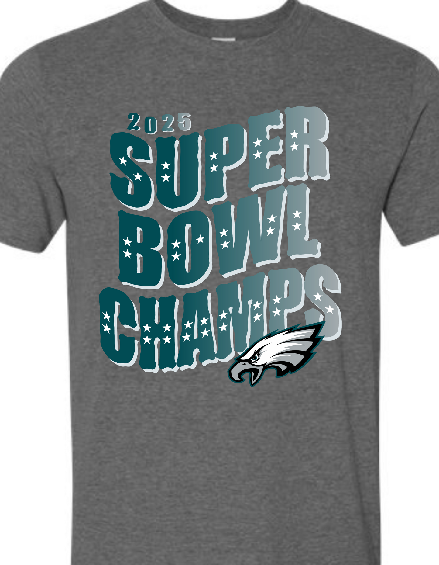 Eagles 2025 Champions DTF and Sublimation Transfer