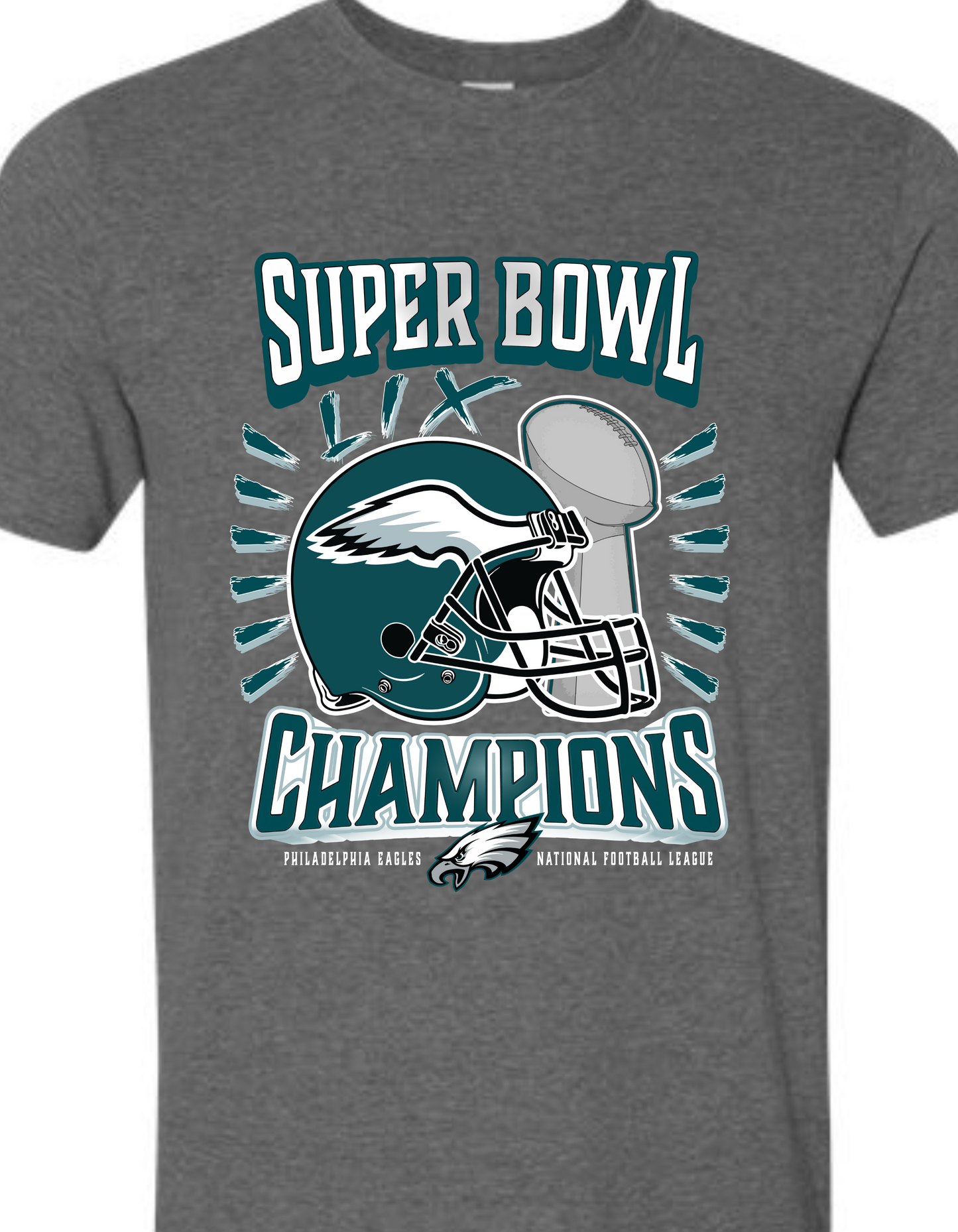 Eagles 2025 Champions DTF and Sublimation Transfer