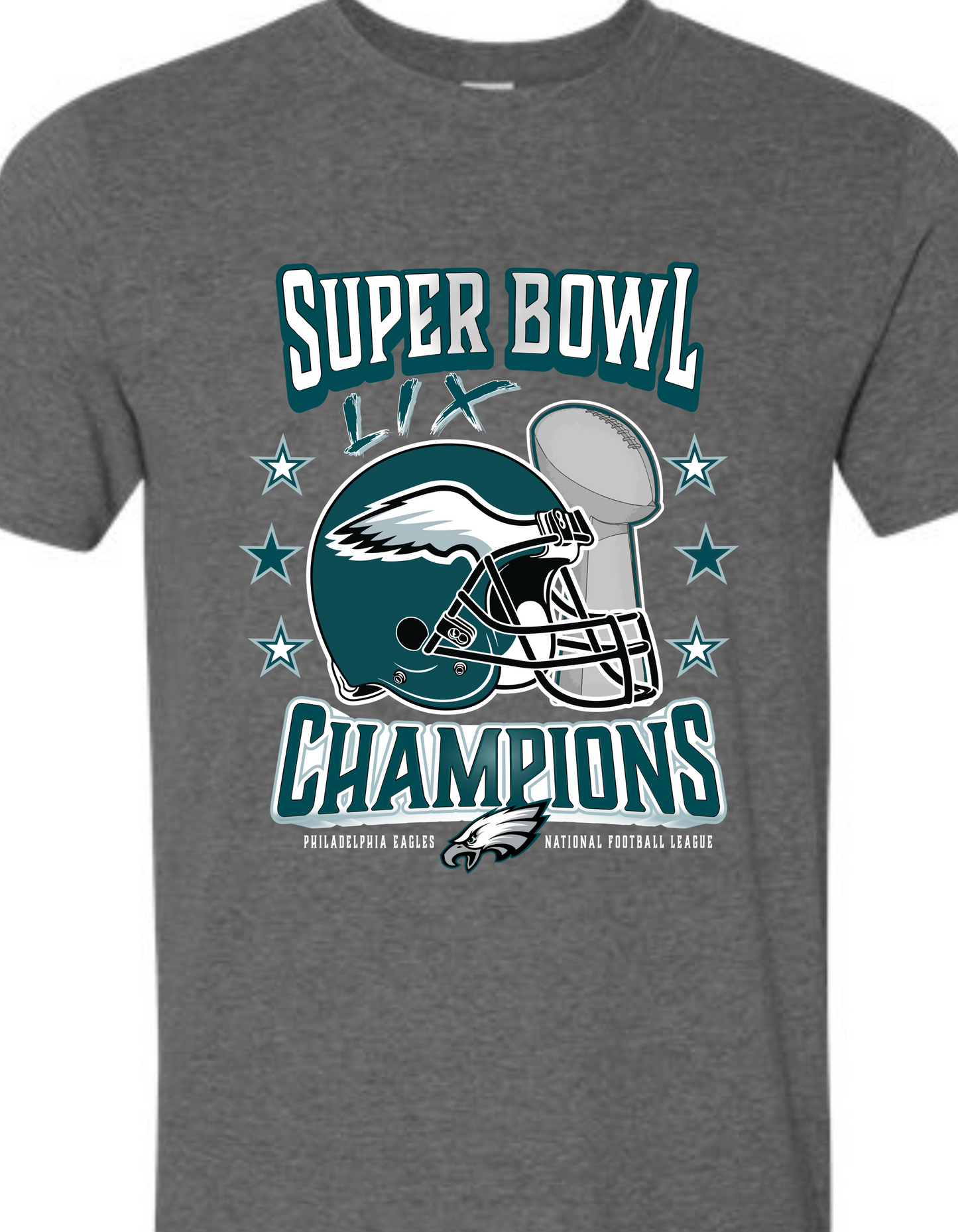 Eagles 2025 Champions DTF and Sublimation Transfer