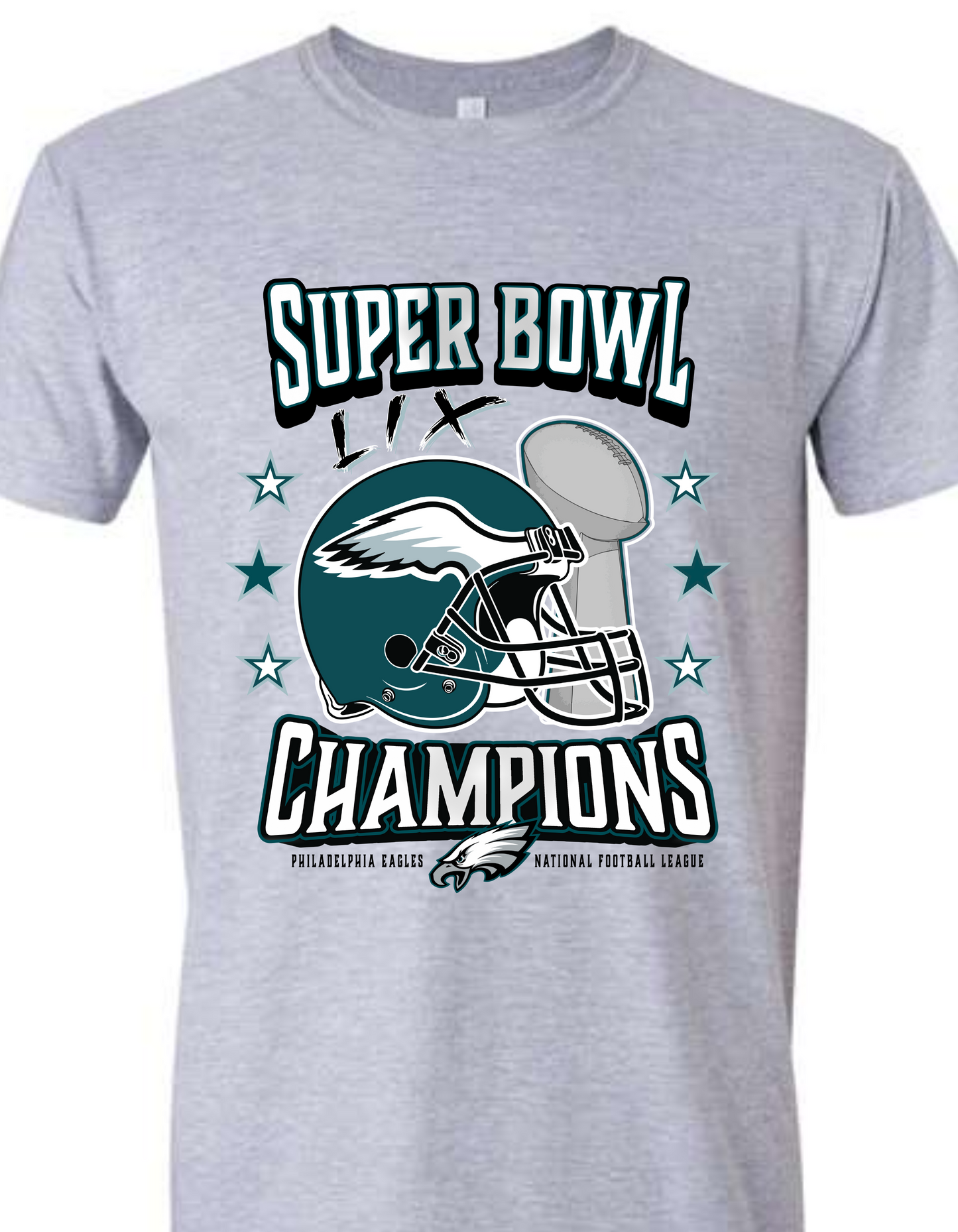 Eagles 2025 Champions DTF and Sublimation Transfer