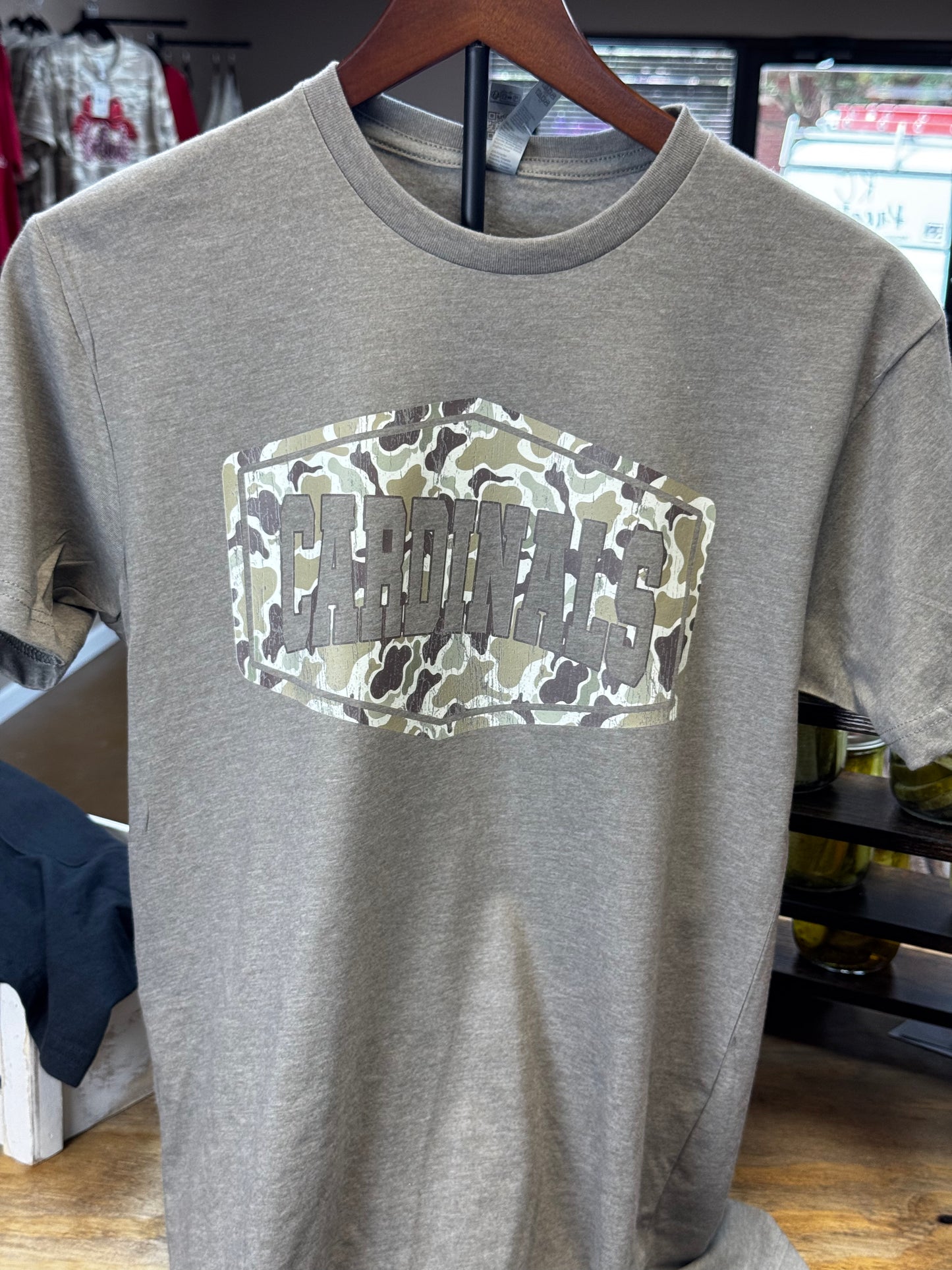 Columbus Cardinal Camo Tee