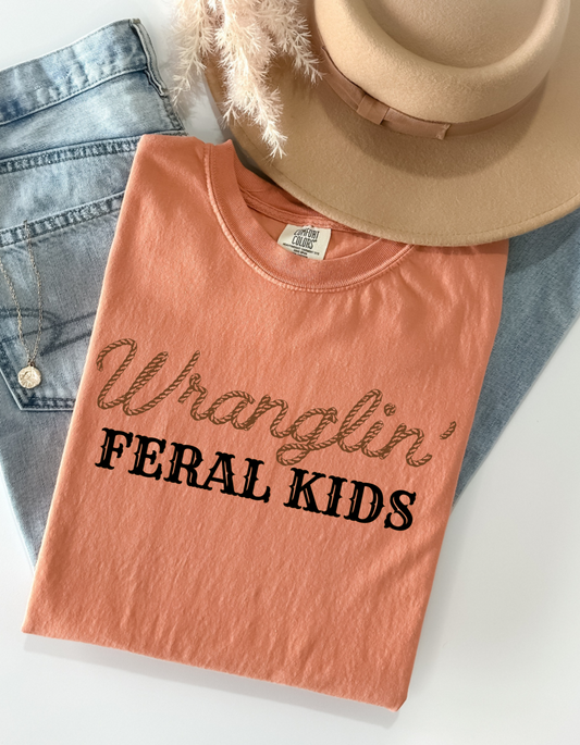 Wranglin Feral kids DTF and Sublimation Transfer