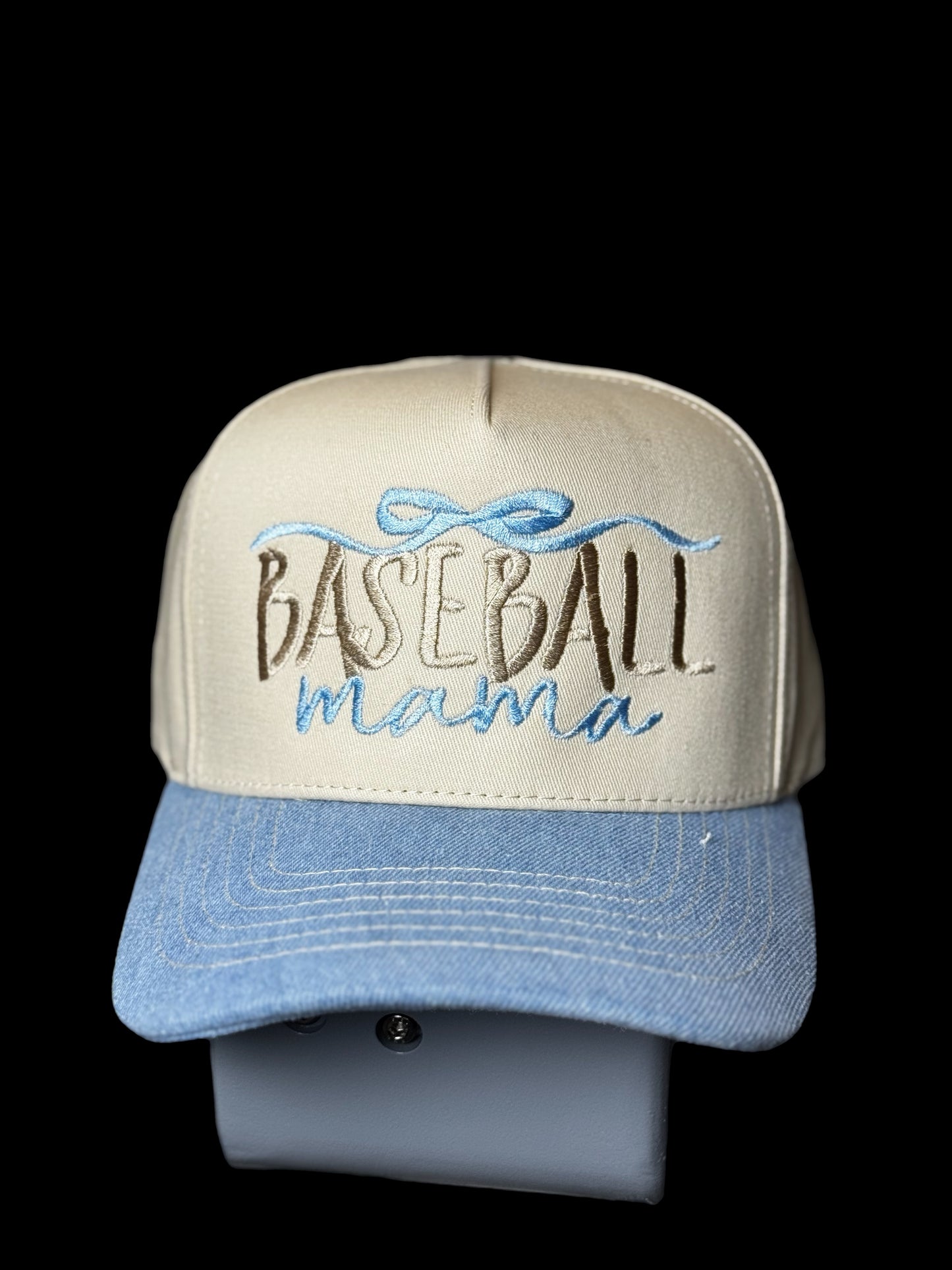 Baseball Mama CC Embroidered Hat