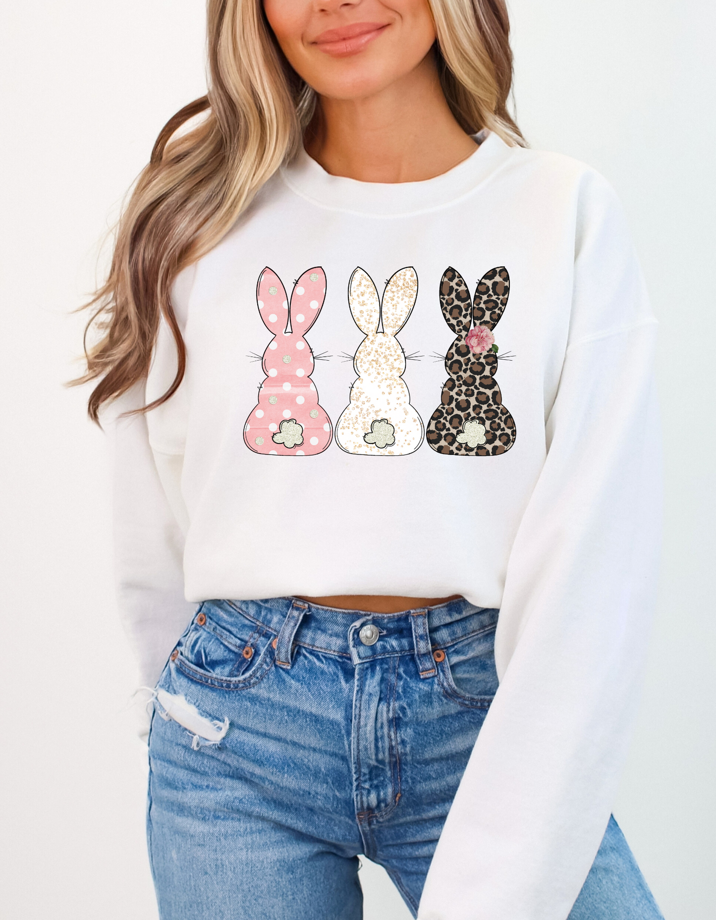 Leopard Bunnies Easter DTF and Sublimation Transfer