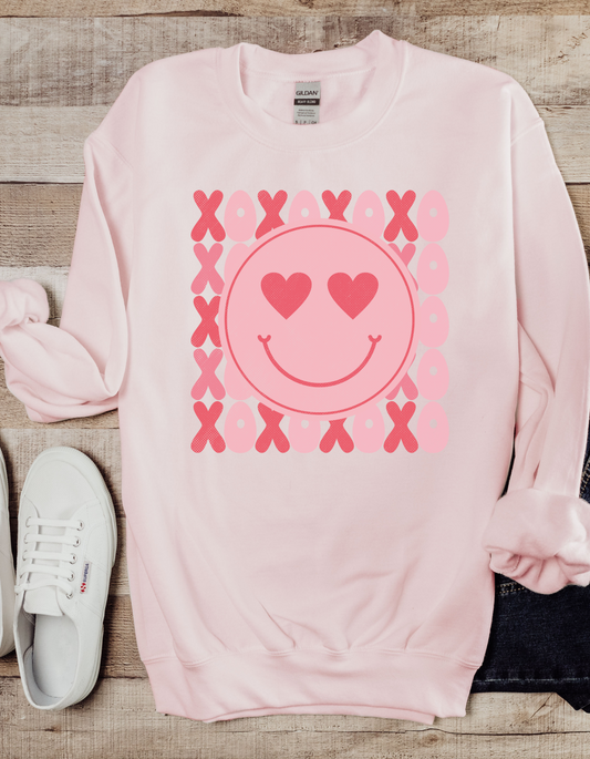 XOXO Smiley DTF and Sublimation Transfer
