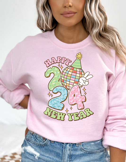 Happy New Year DTF and Sublimation Transfer