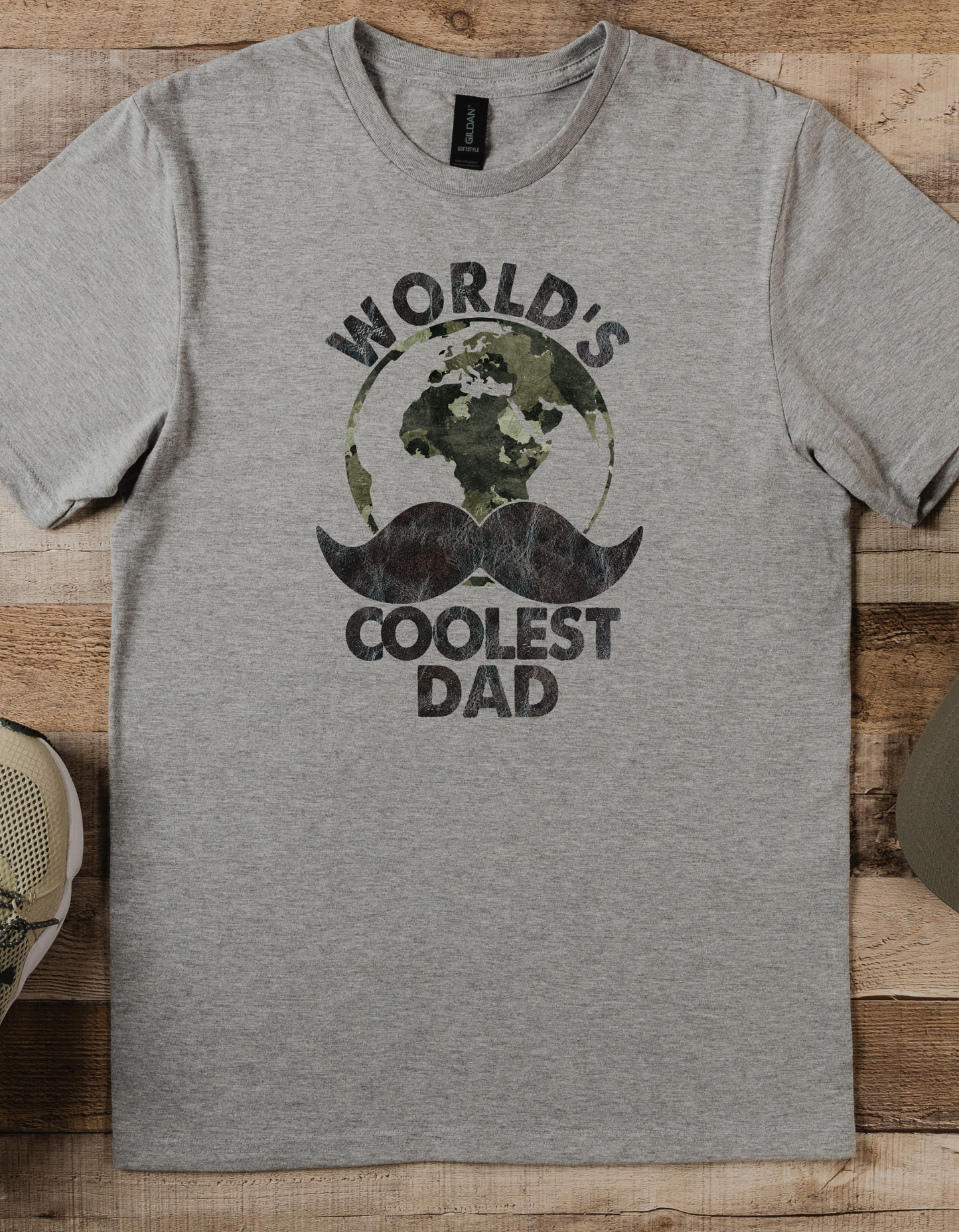Fathers Day worlds coolest dad DTF or Sublimation Transfer