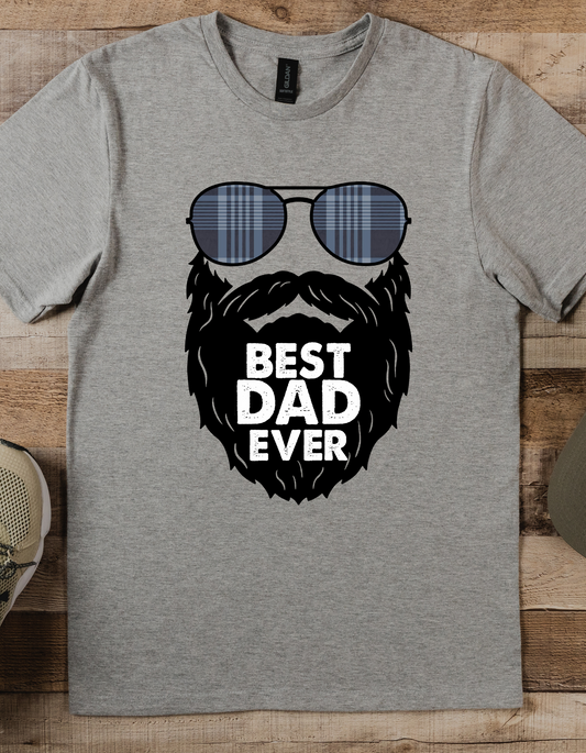 Fathers Day he’s dad ever beard and sunglasses DTF or Sublimation Transfer
