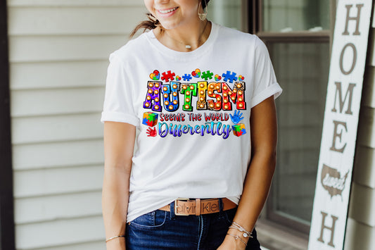 Autism Awareness DTF and Sublimation Transfer