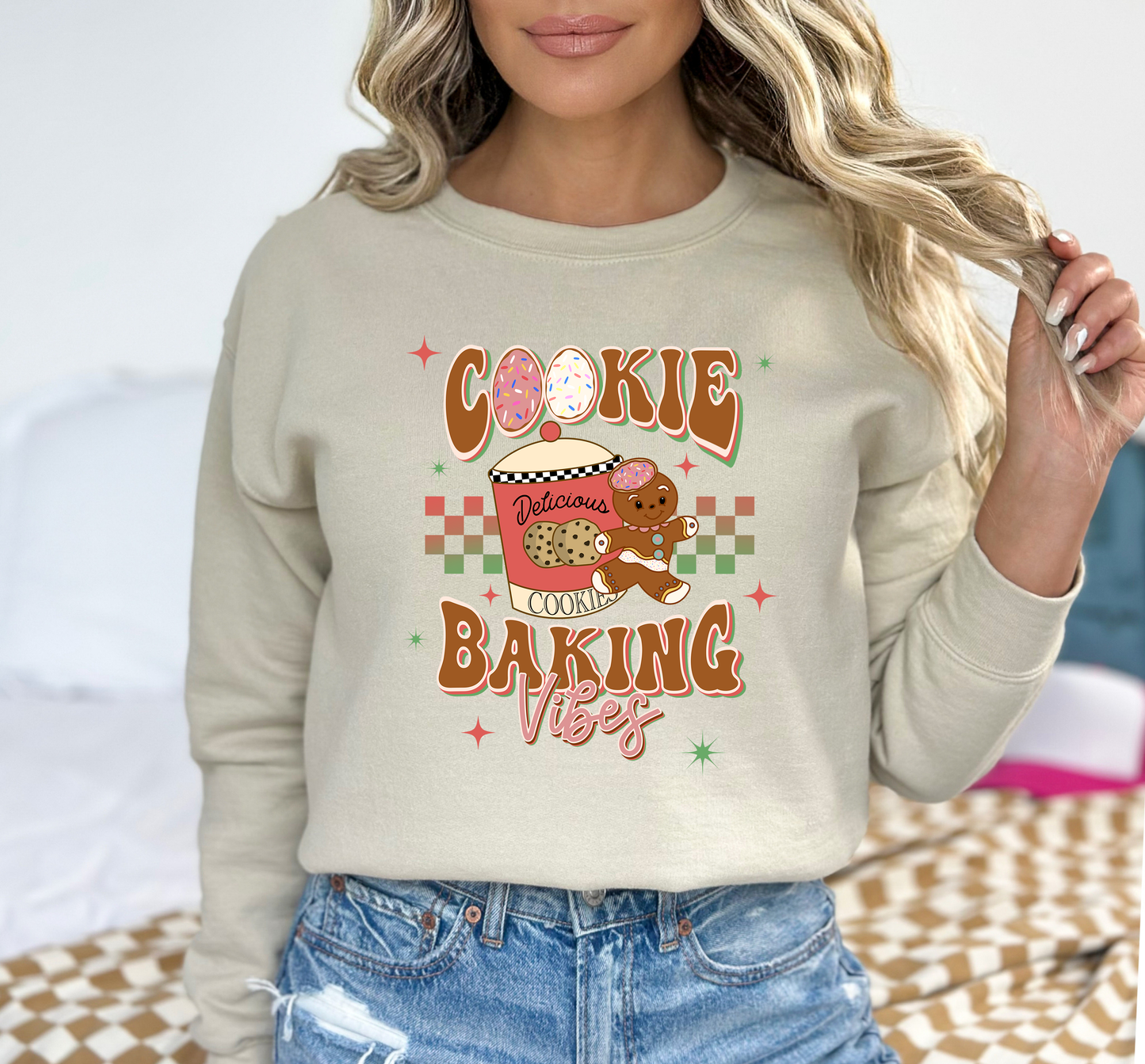 Christmas Cookie Baking Vibes 10 DTF and Sublimation Transfer