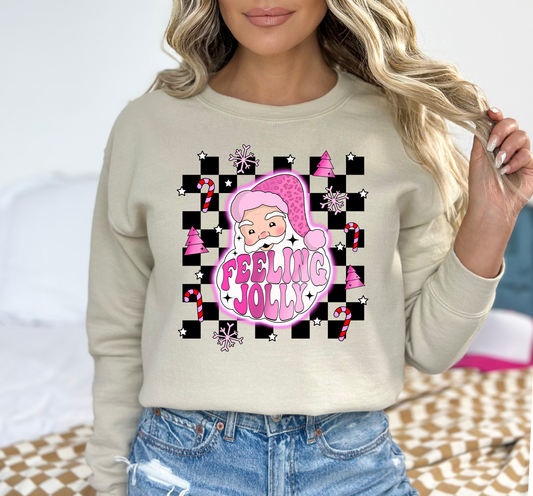 Christmas Feeling Jolly Santa 13 DTF and Sublimation Transfer