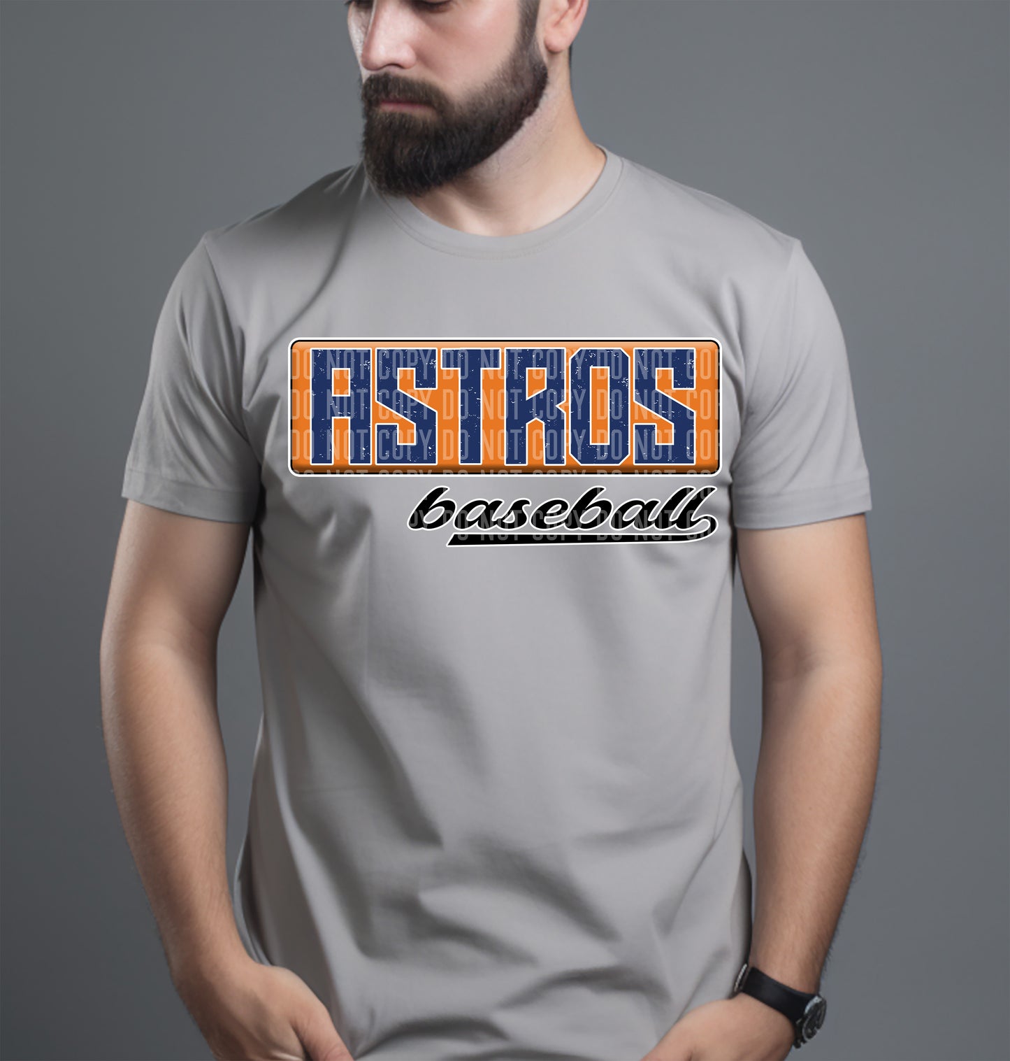 Astros M L B DTF and Sublimation Transfer