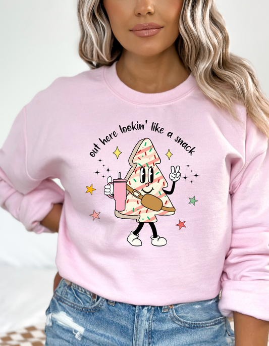 Looking Like a Snack Little Debbie Christmas DTF and Sublimation Transfer