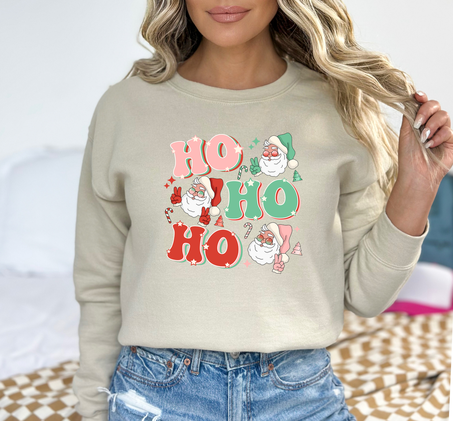 Christmas Ho Ho HO 23 DTF and Sublimation Transfer