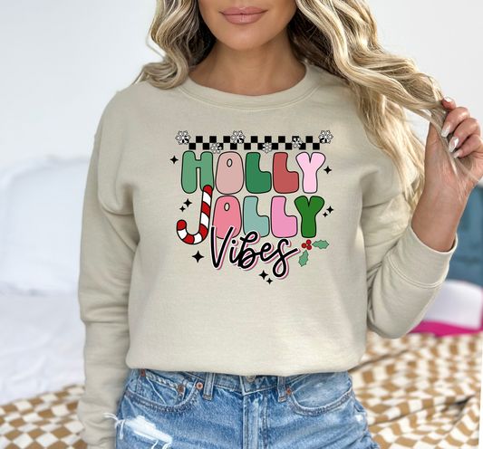 Christmas Holy Jolly Vibes 28 DTF and Sublimation Transfer