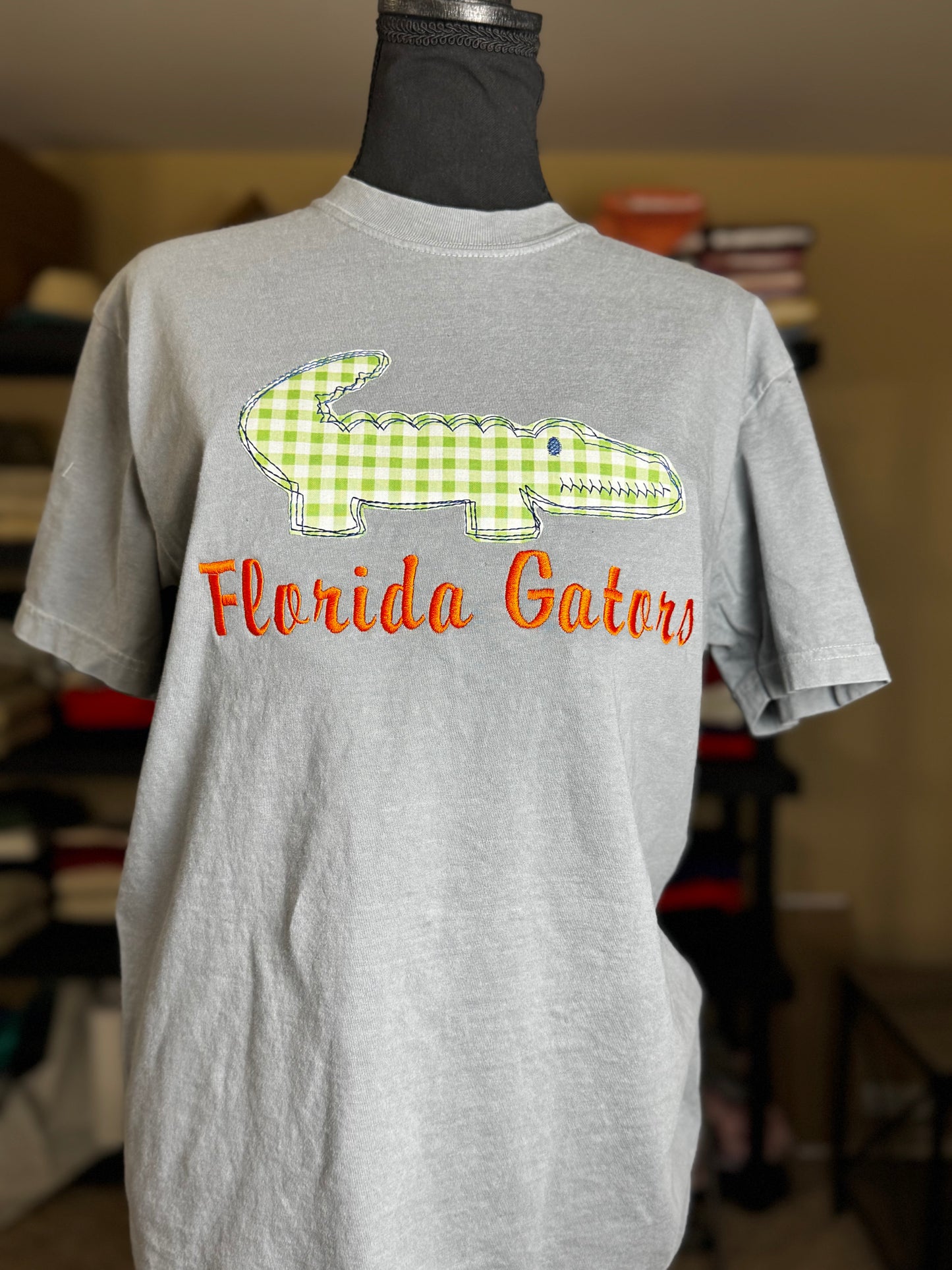 Florida Gators Appliqué Embroidered Comfort Color T-Shirt