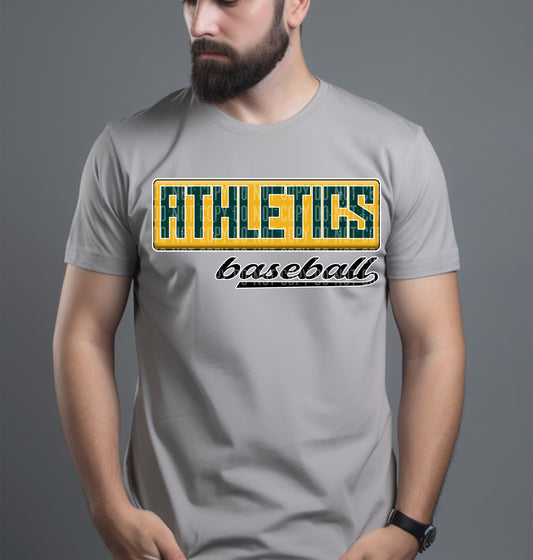 Athletics M L B DTF and Sublimation Transfer