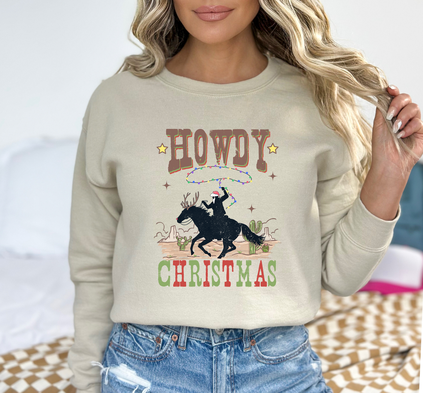 Howdy Christmas 30 DTF and Sublimation Transfer