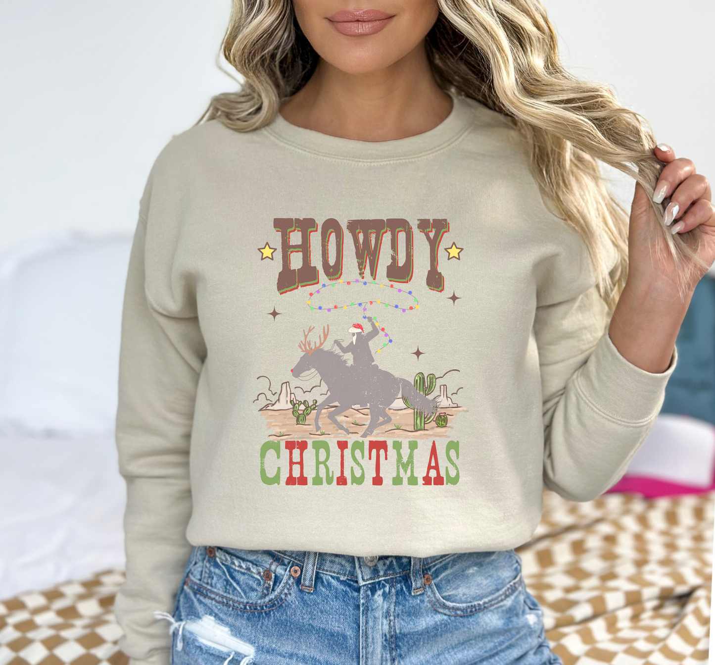 Howdy Christmas 31 DTF and Sublimation Transfer