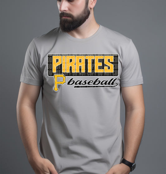 Pirates M L B DTF and Sublimation Transfer
