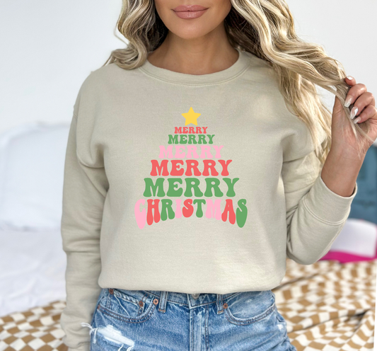 Merry Christmas 39 DTF and Sublimation Transfer