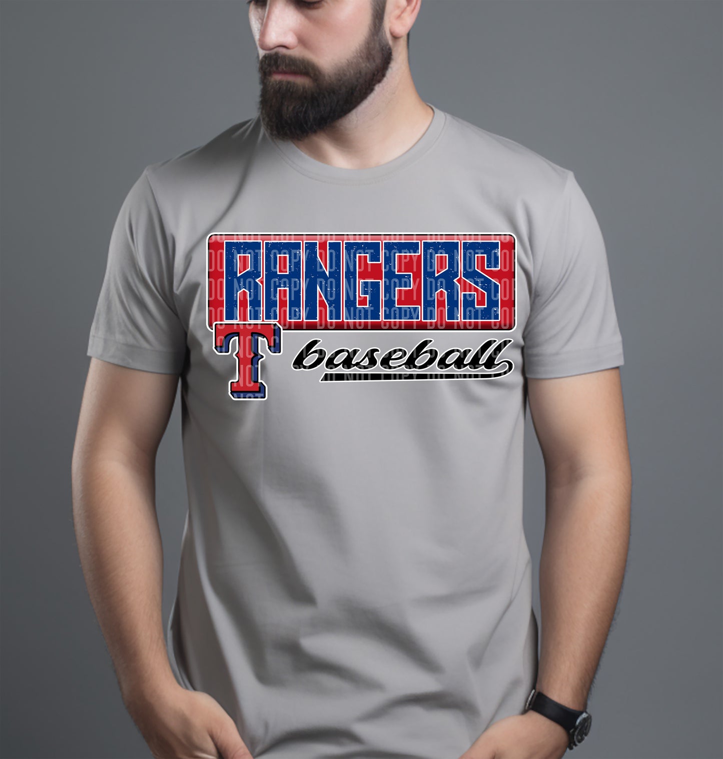 Rangers M L B DTF and Sublimation Transfer