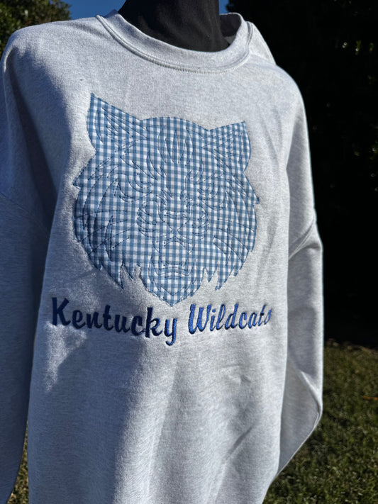 Kentucky Appliqué Embroidered Gildan Sweatshirt