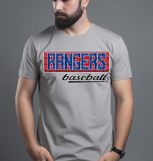 Rangers M L B DTF and Sublimation Transfer