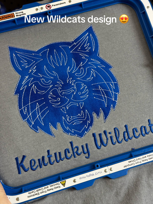 Kentucky Appliqué Embroidered Gildan Sweatshirt