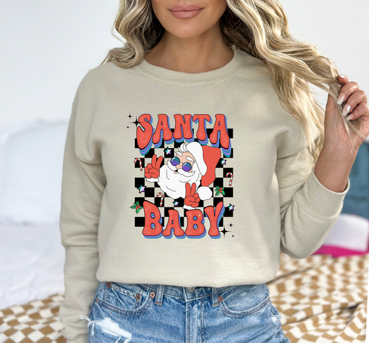 Christmas Santa Baby 47 DTF and Sublimation Transfer