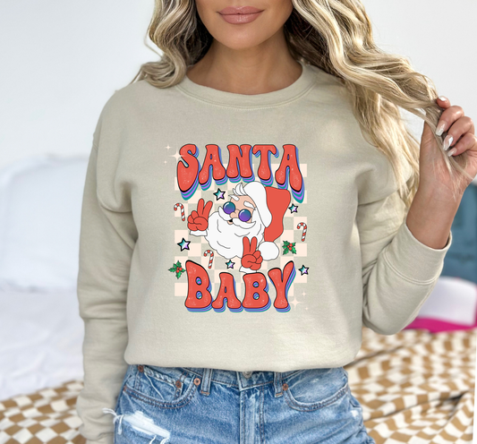 Christmas Santa Baby 48 DTF and Sublimation Transfer