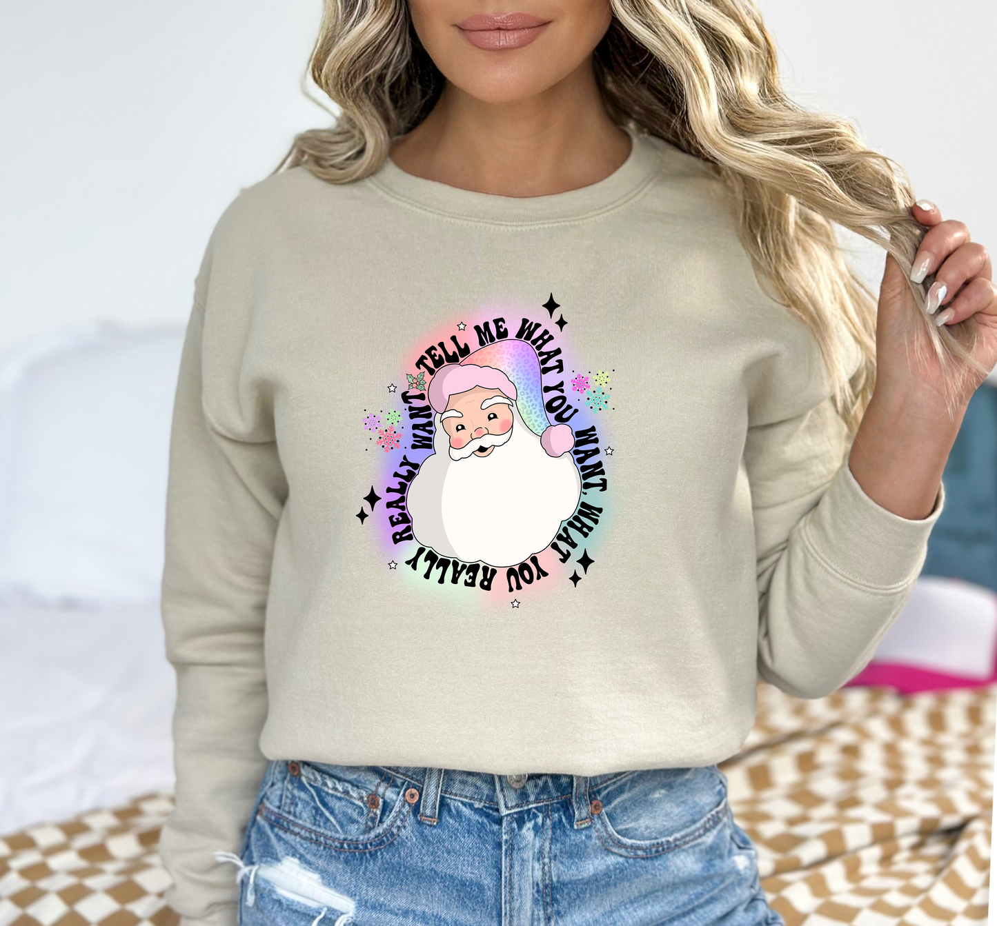 Christmas Santa 51 DTF and Sublimation Transfer