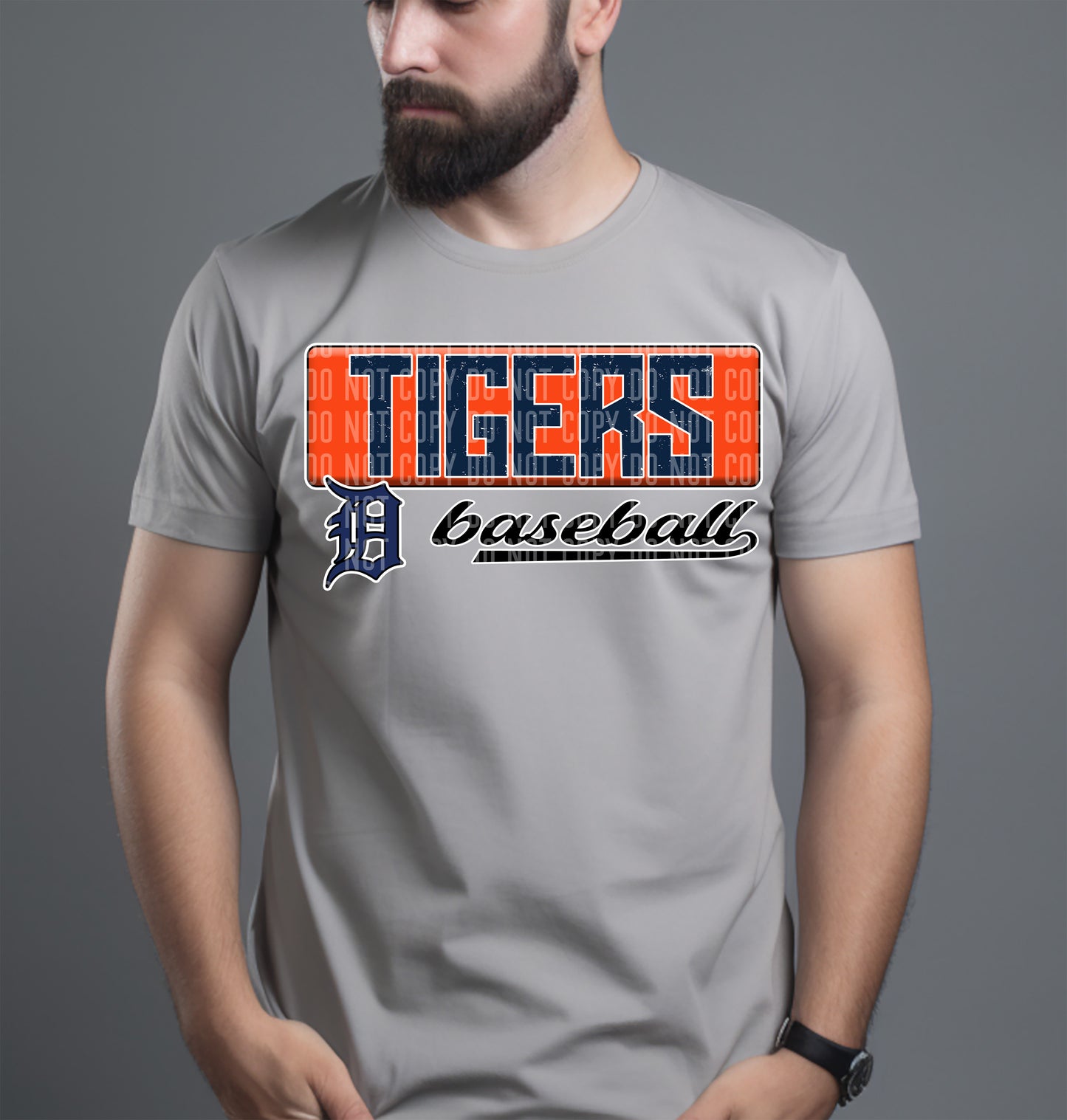 Tigers M L B DTF and Sublimation Transfer