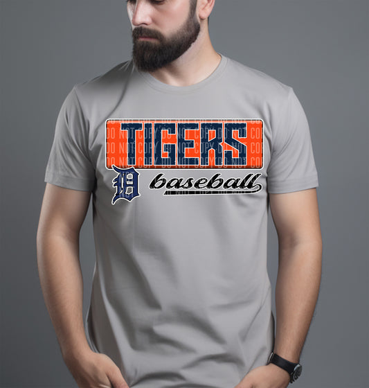 Tigers M L B DTF and Sublimation Transfer