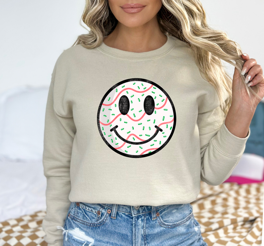 Christmas Smiley 6 DTF and Sublimation Transfer