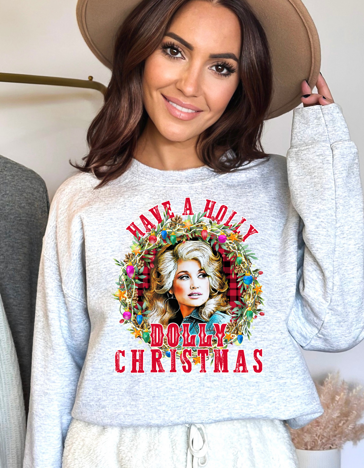 Have a Holly Dolly Christmas DTF and Sublimation Transfer