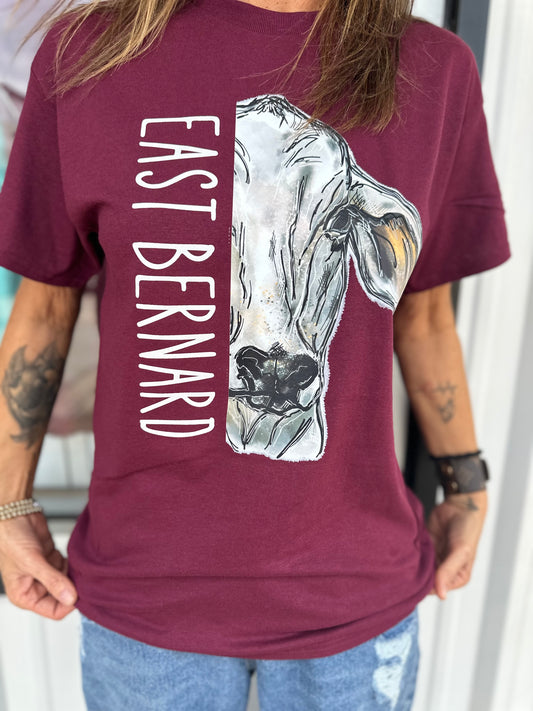 East Bernard or Brahma Mascot T-Shirt