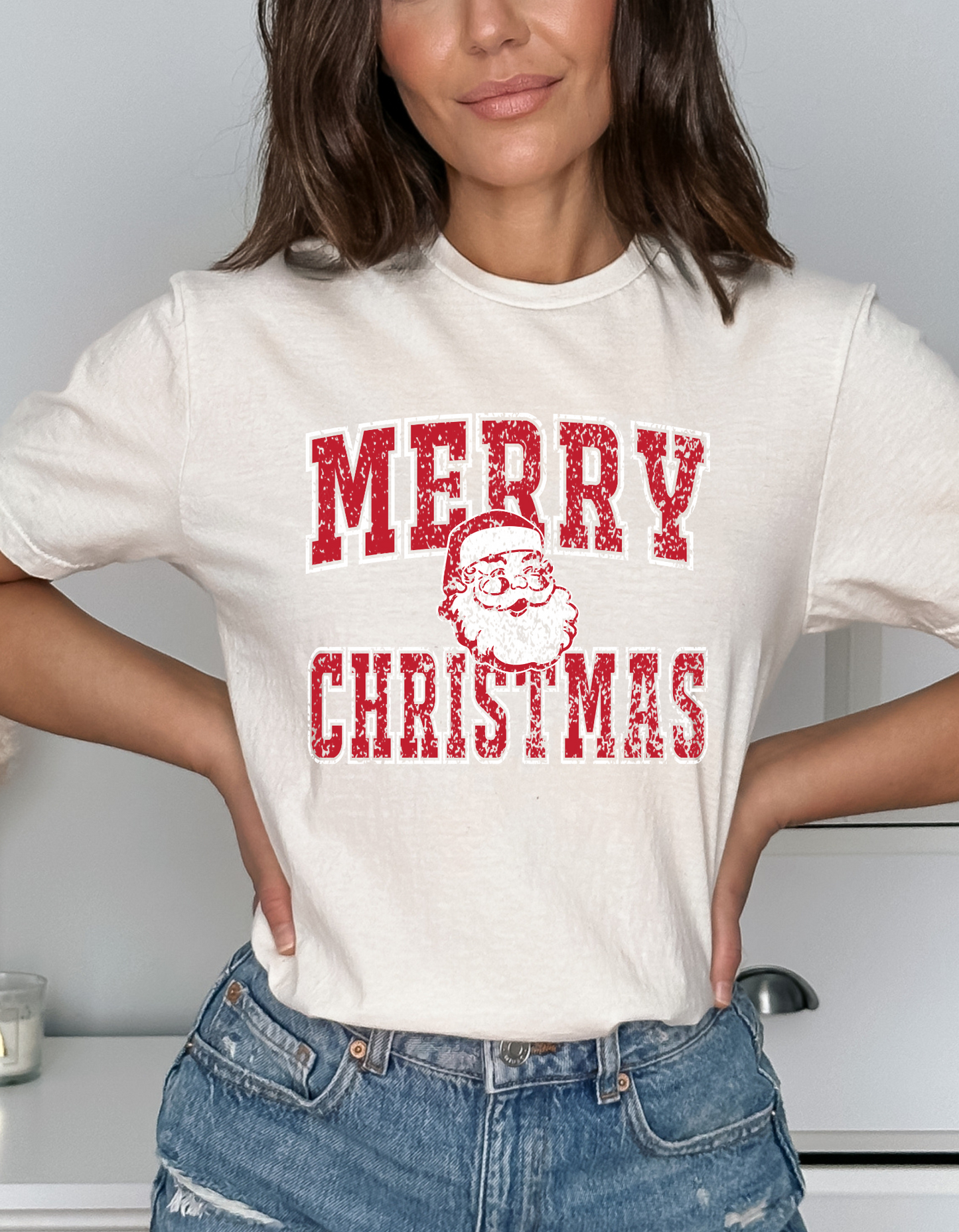 Vintage Santa Christmas DTF and Sublimation Transfer